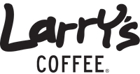 Larry's Coffee logo in black text on a plain white background.