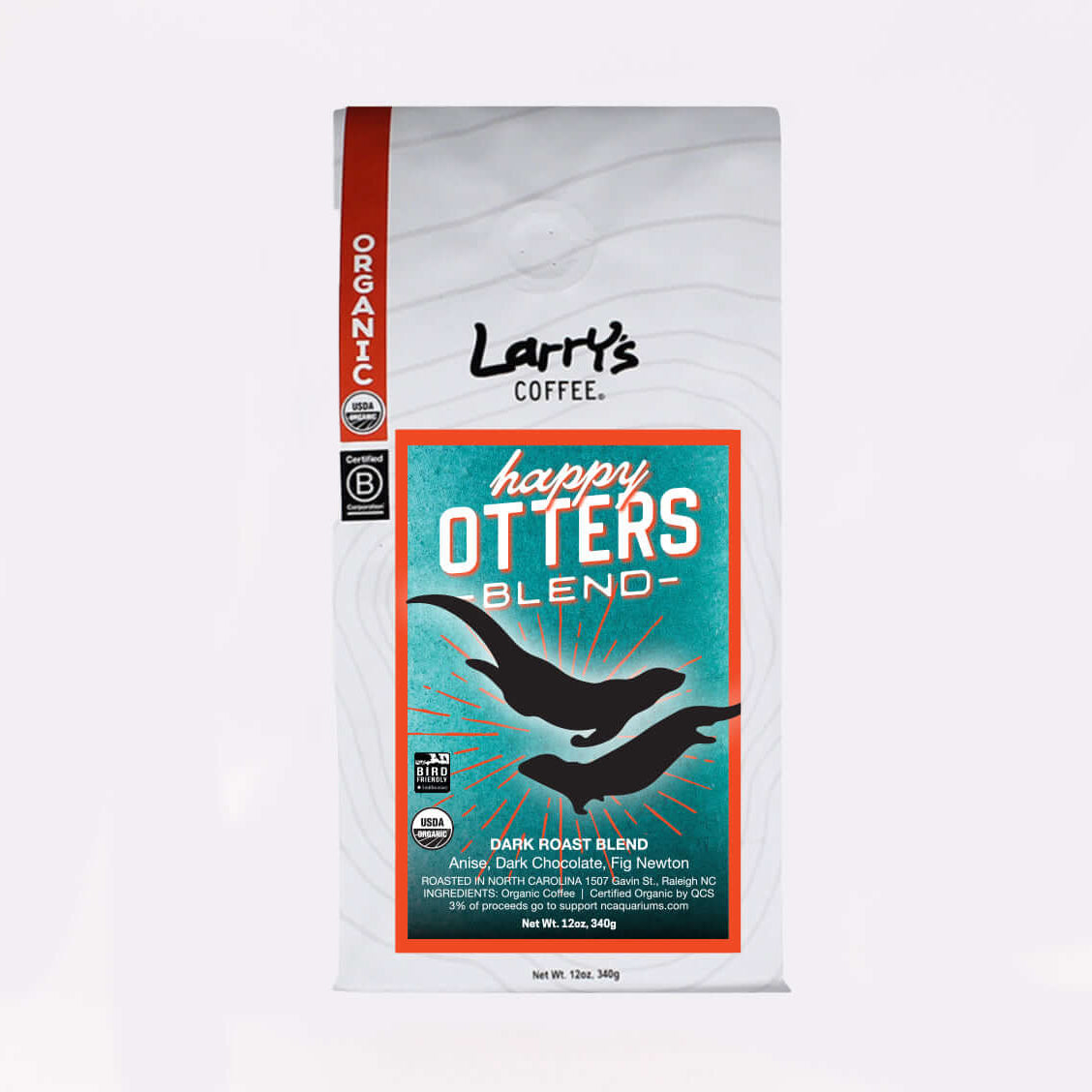 Happy Otters Blend - Bird Friendly Dark Roast Coffee