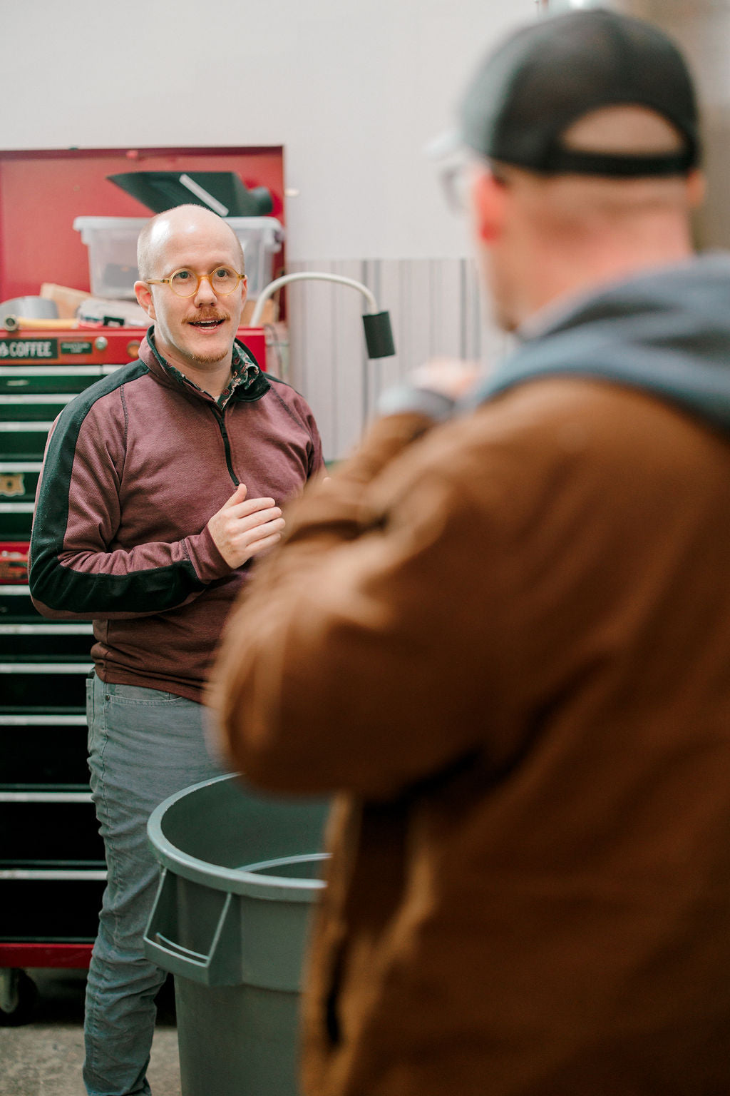 Compost: Coffee roasting has natural biproducts like chaff and spent grounds. Instead of sending it to a landfill, we are working with local composting partners to enrich soil all around Raleigh.  