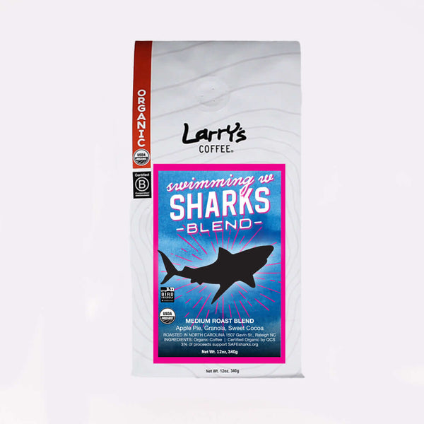Swimming w/ Sharks Blend – Larry's Coffee
